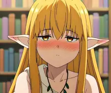 프리렌) 부끄러워하는 제리에