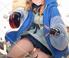 후방) 다리를 노출한 섹시한 미인