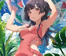 @) 수영복 입은 김겨울양