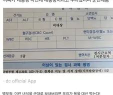 병역 기피를 한 거 같다는 디시인.jpg