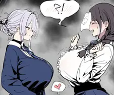 두 거유녀의 만남