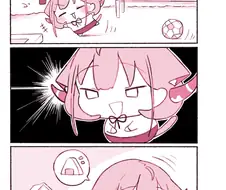 블루아카)아루냥이 라멘집을 돕는.MANGA
