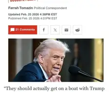 트럼프, "드 니로는 미국에 해로운 치매 노인이다"