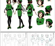 [말딸] 타즈나씨 애니 설정화