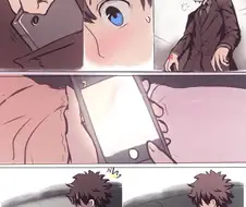 쇼파에서 처 자는 쵸로인 꺠우는 만화.manga