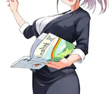 야한 망상이 심한 영어 선생님 만화.manga