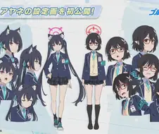 블루아카) 설정화만 보면 진짜 작화퀄이 장난이 아닌데