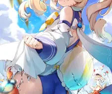 원신) 수영복 바바라.manga