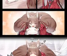 벽람) 조카가 왕만두 먹는 만화