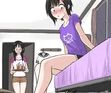 친구 집에서 발견한 마사지기.manga
