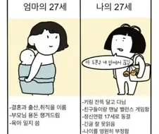 엄마의 27세 VS 나의 27세.jpg
