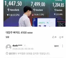 반도체 빼면 코스피 4100