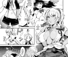 쇼타 유니콘이 지나가는 갸루비치 냄새 맡는 만화