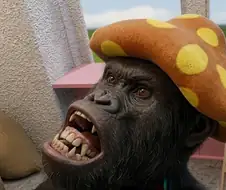 "쌀숭이들은 지금 뭔가 행복하지 않지?"