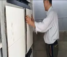 신축아파트 타일 시공 특