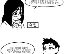 여자친구가 ㅂㅈ난 만화