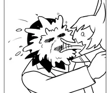 (소전) 댕댕이가 핥는 만화