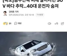 안타까운 운전사고