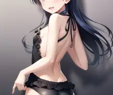 @)AI)후방) 수영복 치하야 엉덩이
