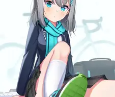 블루아카)모두가 좋아하는 시로코 팬티.manga