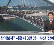 부산 상어 보려고 온 사람들 3일만에 3만명 몰렸다