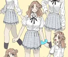 @) 늠름해보이는 히나나.manga