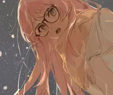 뱅드림) 안경이 잘 어울리는 핑크머리