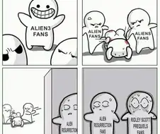 에일리언 시리즈 팬덤 요약.MANHWA