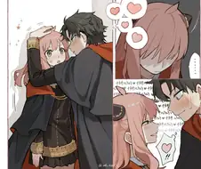 스파이패밀리) 벽치기 당한 아냐