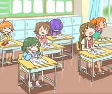 @)매우 즐거운 교실의 모습.manga