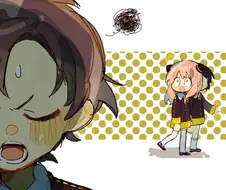 스파이패밀리) 대사 없는 아냐와 다미안 Manhwa