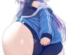 (후방)푸짐한 엉덩이