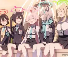 블루아카)매우 화목한 학교 대표.manga