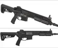한국군차기기관단총) AR-15 "안녕 또 나다"