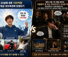 당첨금 100억원 복권 당첨되기 vs 재계 서열 7위 집안에서 태어나기.jpg