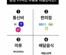 평생 1가지만 무료로 이용한다면.jpg