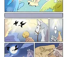 공룡이 진화하는 manhwa