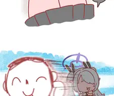 블루아카)이오리의 다리를 핥는 센세