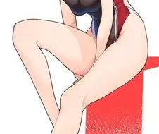 코난) 수영복 하이바라