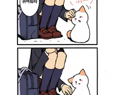 말하는 고양이 만화