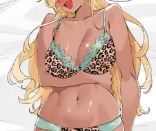 벗겨보니 두쫀쿠 패턴인 흑갸루 .manwha