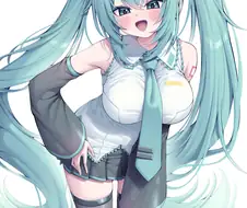 하츠네 미쿠 적당한 가슴 크기