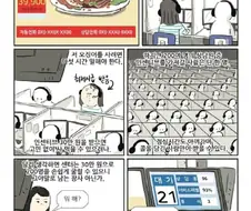 콜 센터 현실을 그린.manwha