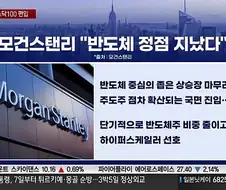 모건 스탠리 반도체 주식투자 의견