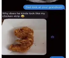 "아빠! 아빠 손주 좀 보세요!"