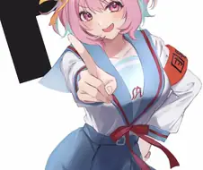 코이즈미가 개쌍욕할 하루히 만화