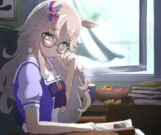 [말딸] 돋보기 쓰신 할머니