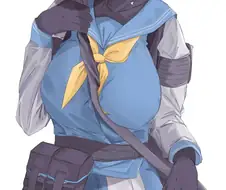 블루아카)의외로 음란할 것 같은 아이 후보.manga