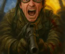 붉은사막) ???: 面白くないな!