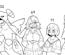 포켓몬) 어느 날 사람들 머리 위에 나타난 의문의 숫자